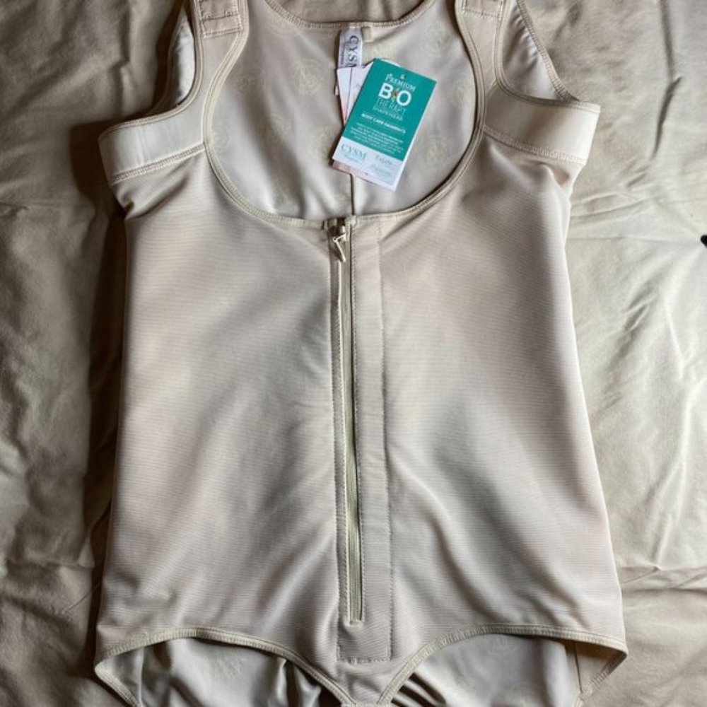 CYSM 385 Thermal Body Shaper with Wide Straps